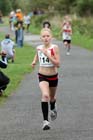 No 114 finishing the youngsters race at the Prudhoe Miners Race.